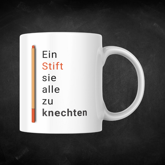 Tasse Rotstift